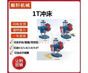2T小型冲孔机台式压力机台式小型桌面电动冲床2t啤机冲孔机